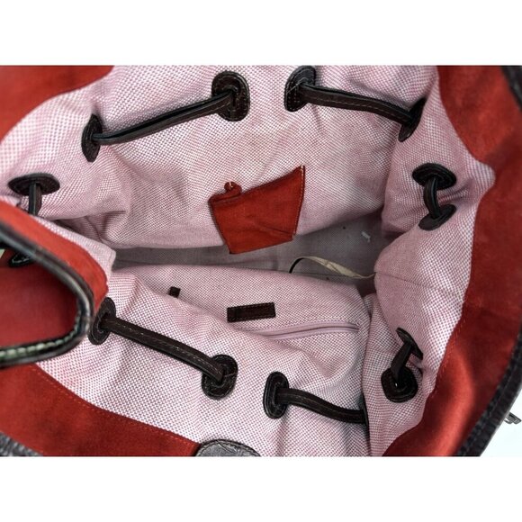 Dooney and Bourke Tote Red Soft Leather Shoulder HandBag - Picture 6 of 13